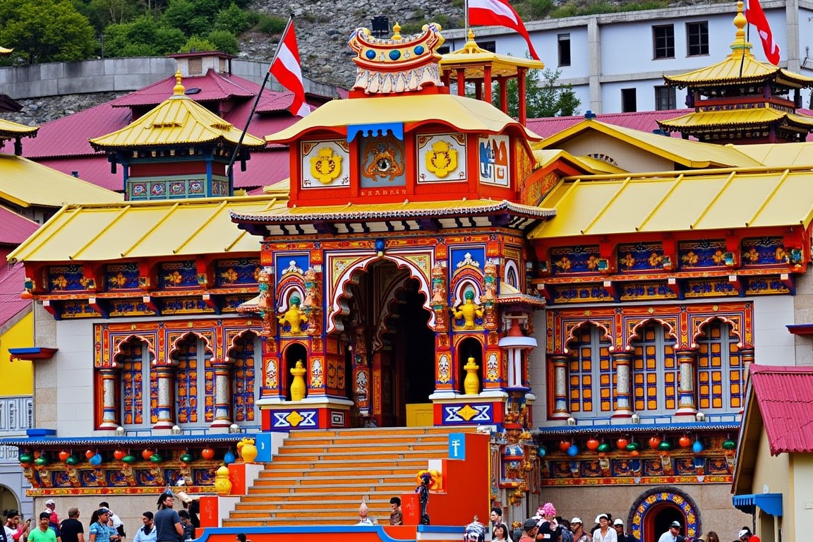 Badrinath Temple Uttarakhand - One of the Char Dham