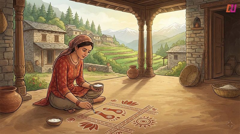 aipan art uttarakhand